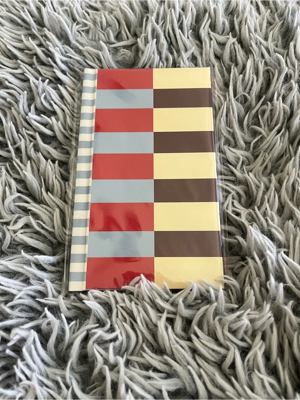 Damson Madder Small Pocket Notebook in Stripes Blocking Colorblock Going Analog